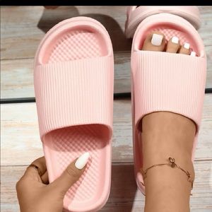 SHEIN pink slides